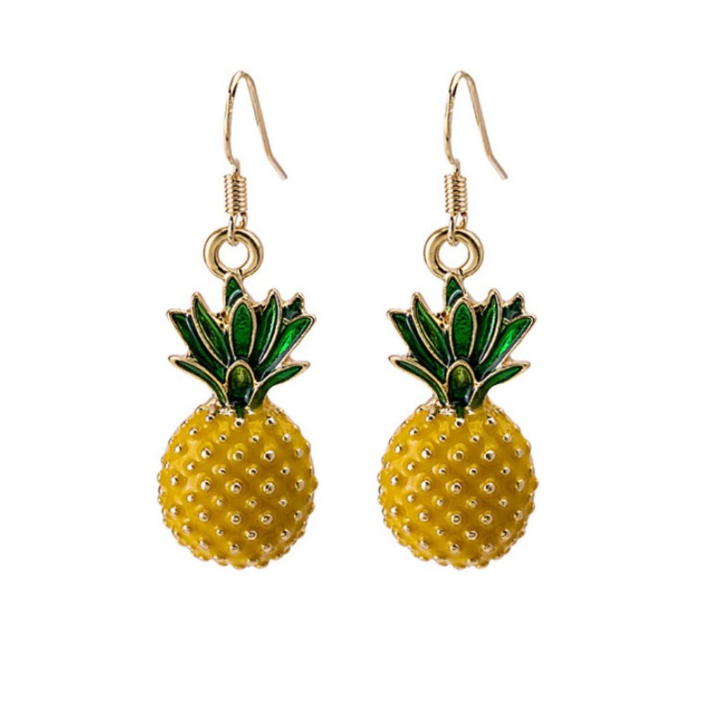 Women Pineapple Drop Earrings